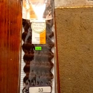 Deep Wave track hair Color:33 Length: 14"